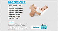 Desktop Screenshot of marevva.cz