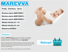 Tablet Screenshot of marevva.cz